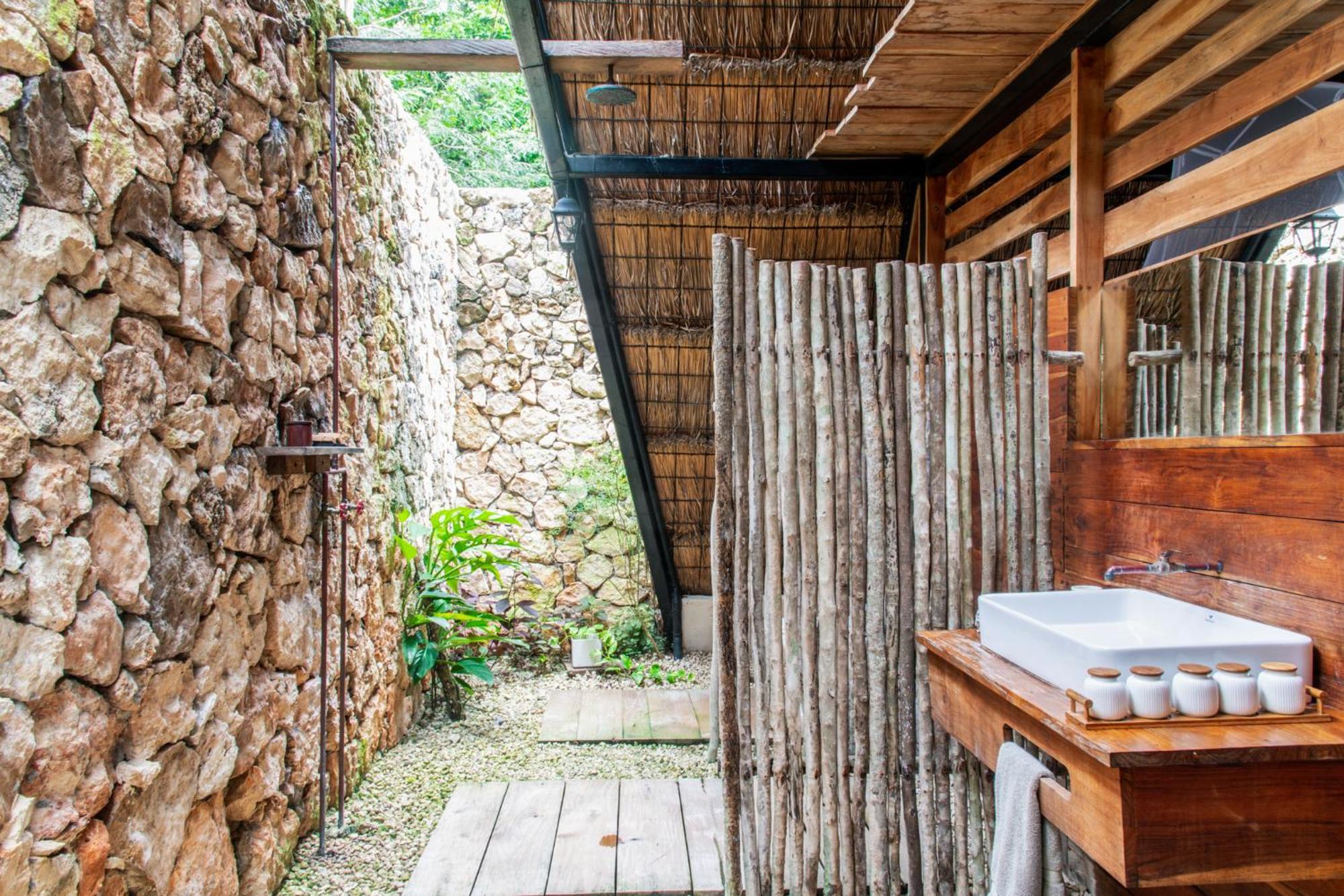 فيلا Azul Nomeolvides Bacalar - Guests Only الغرفة الصورة