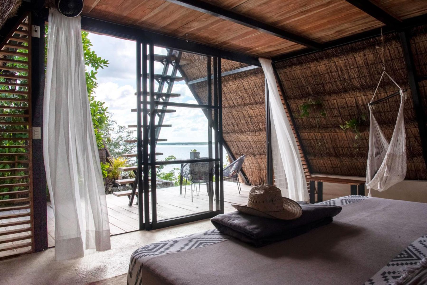 فيلا Azul Nomeolvides Bacalar - Guests Only الغرفة الصورة