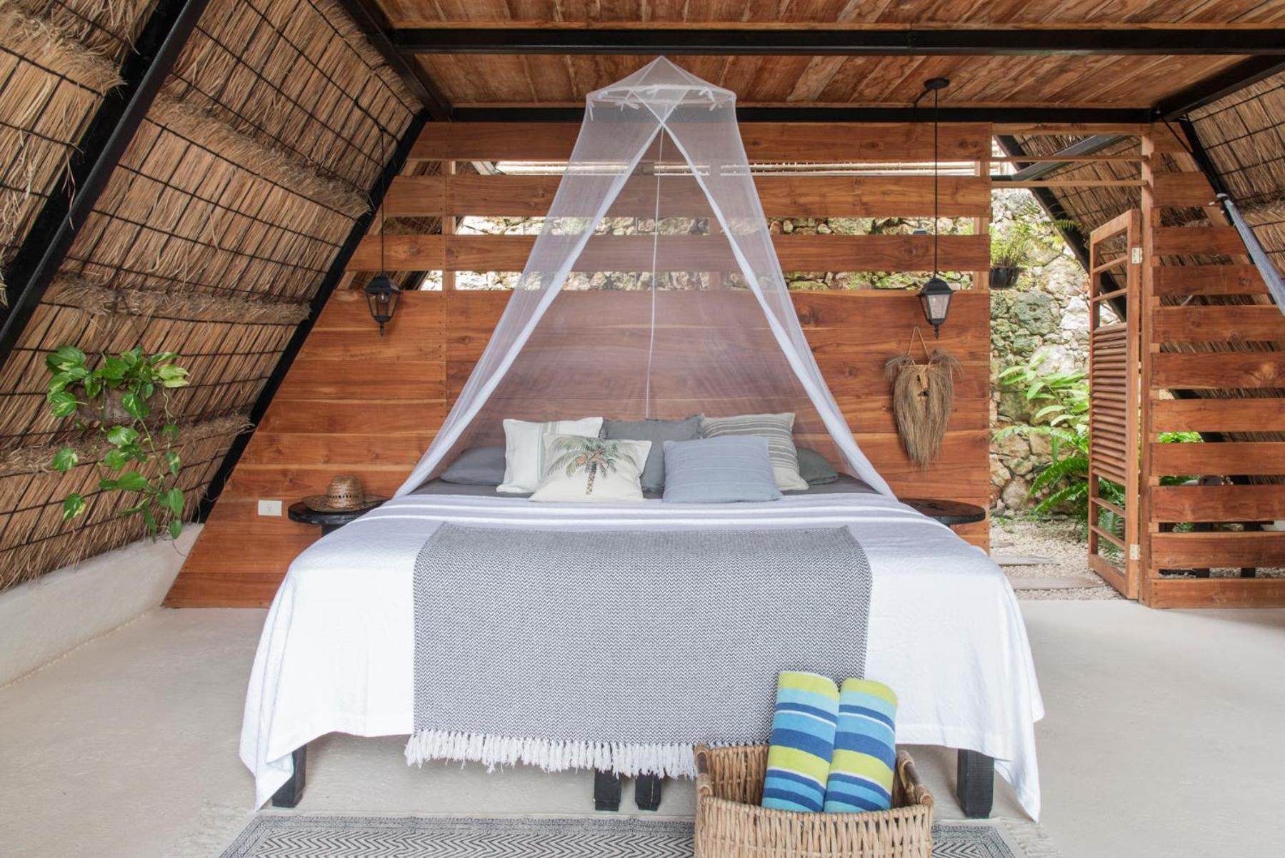 فيلا Azul Nomeolvides Bacalar - Guests Only الغرفة الصورة