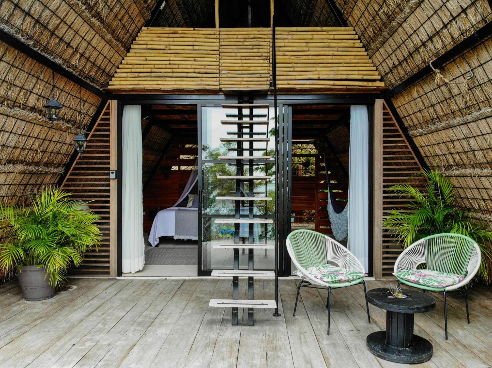 فيلا Azul Nomeolvides Bacalar - Guests Only الغرفة الصورة
