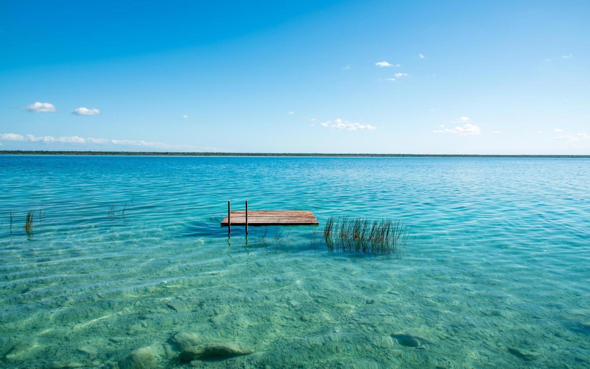 فيلا Azul Nomeolvides Bacalar - Guests Only المظهر الخارجي الصورة